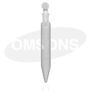 Centrifuge Tube Conical bottom Graduated with interchangeable Stopper